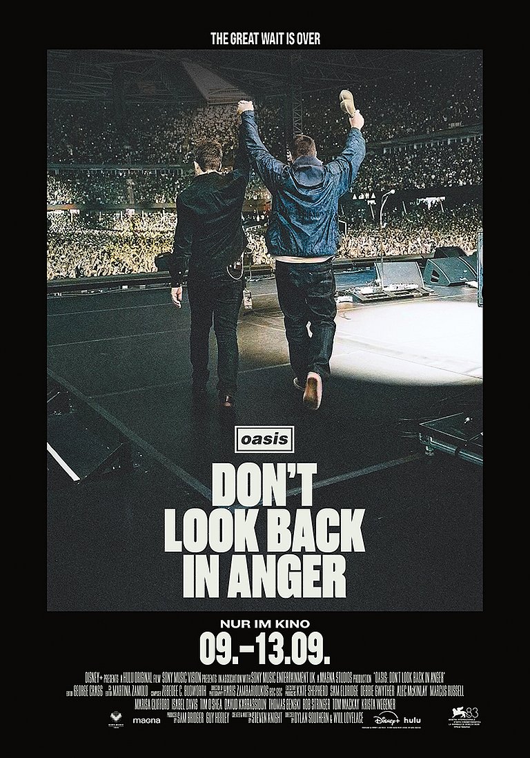 Filmplakat des Films OASIS: Don't Look Back In Anger
