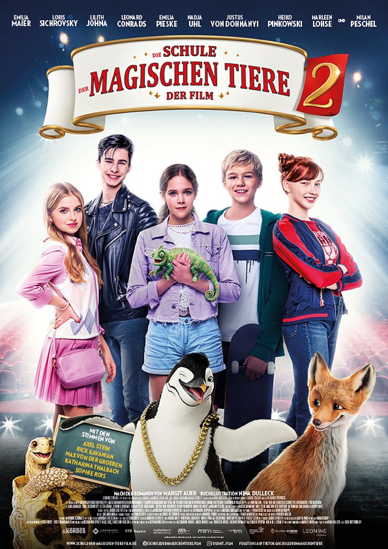 Filmplakat des Films Die Schule der magischen Tiere 2