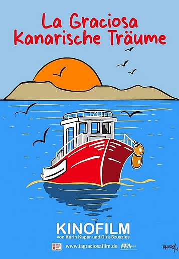 Filmplakat des Films La Graciosa - Kanarische Träume - Filmgespräch
