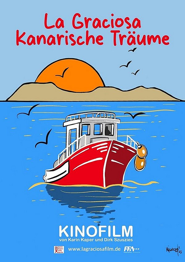 Filmplakat des Films La Graciosa - Kanarische Träume - Filmgespräch