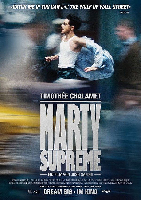 Filmplakat des Films MARTY SUPREME - SK