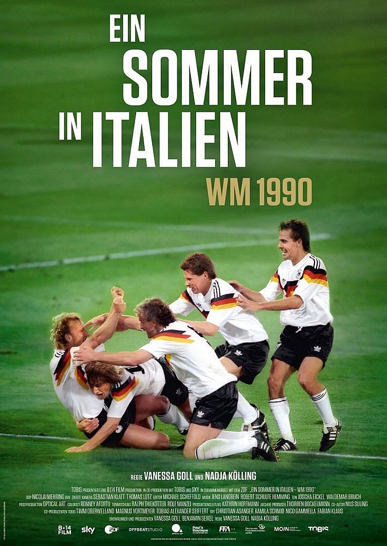 Filmplakat des Films Ein Sommer in Italien - WM 1990 - SC-Freiburg-SV