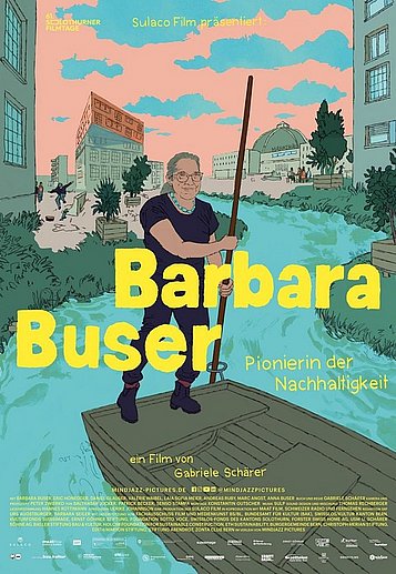 Filmplakat des Films Barbara Buser - Pionierin der Nachhaltigkeit - Filmgespräch