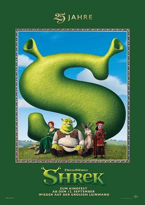 Filmplakat des Films Shrek - Der tollkühne Held
