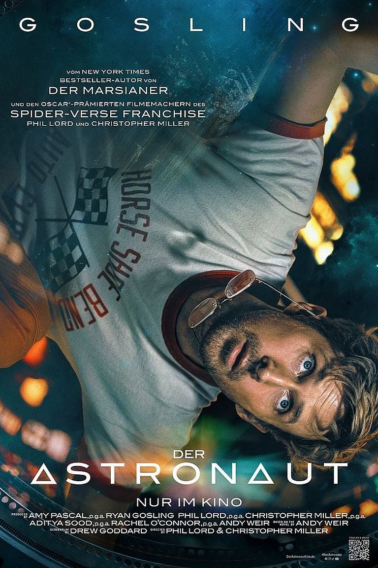 Filmplakat des Films DER ASTRONAUT - PROJECT HAIL MARY - SK