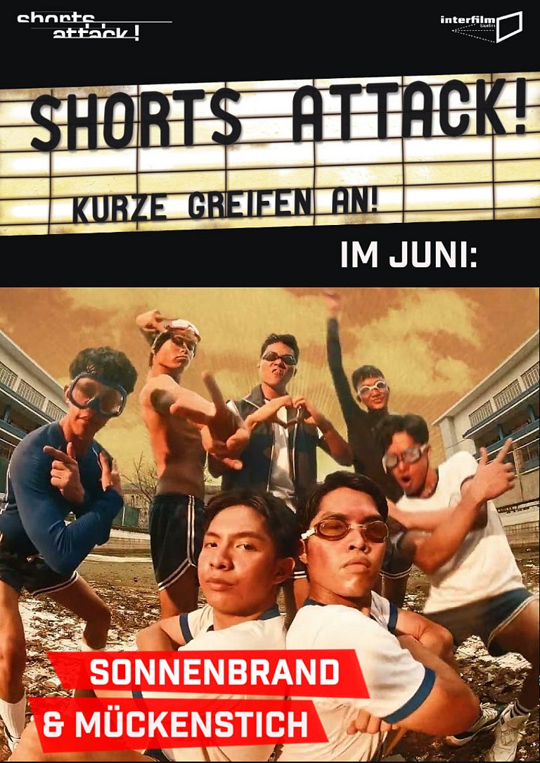 Filmplakat des Films Shorts Attack: Sonnenbrand & Mückenstich