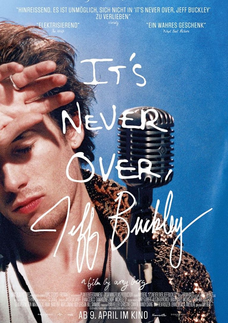 Filmplakat des Films It's Never Over, Jeff Buckley