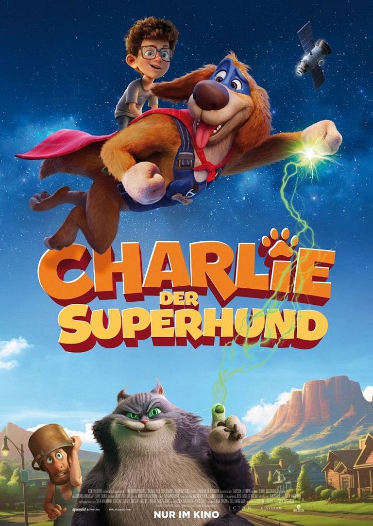 Filmplakat des Films Charlie, der Superhund