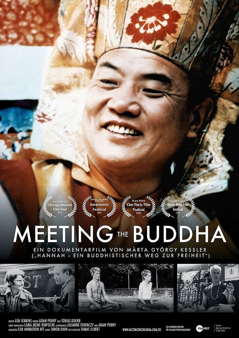 Filmplakat des Films Meeting the Buddha