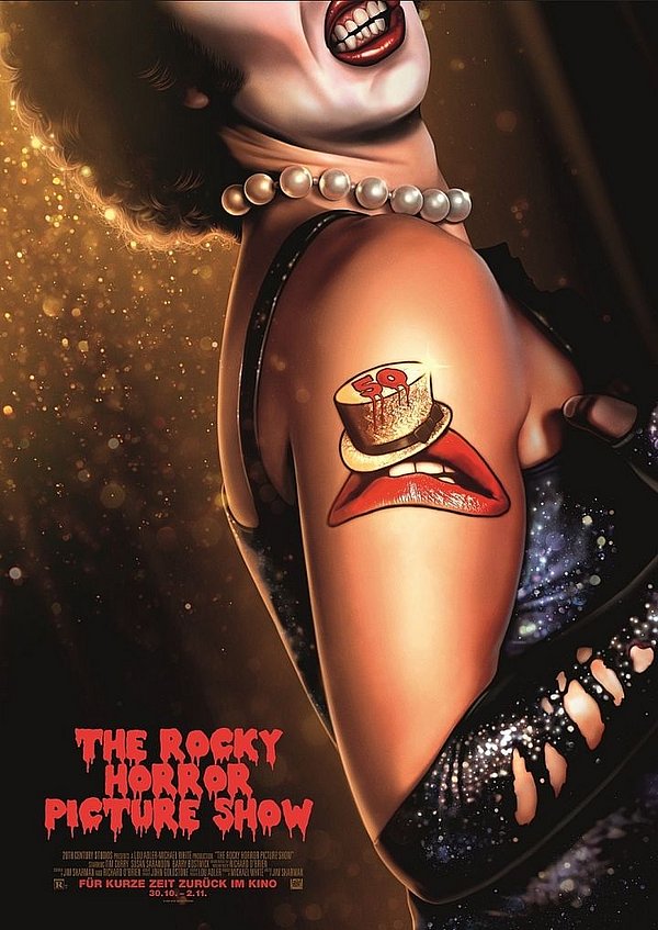 Filmplakat des Films The Rocky Horror Picture Show