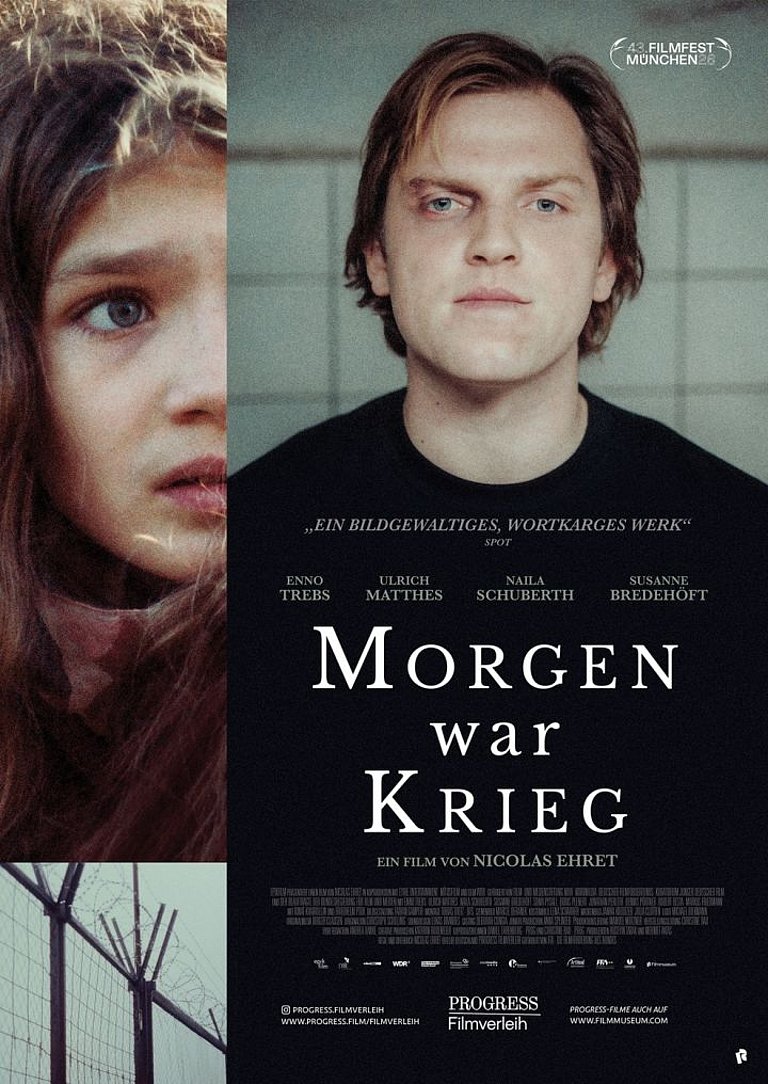 Filmplakat des Films Morgen war Krieg