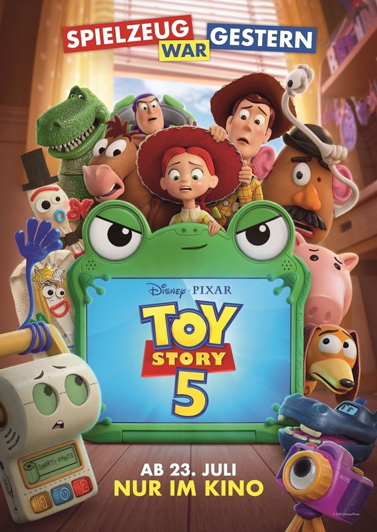 Filmplakat des Films Toy Story 5 - 3D
