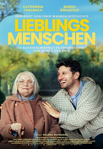 Filmplakat des Films Lieblingsmenschen - Die außergewöhnliche Freundschaft von Agnes und Amir